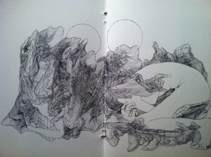 Sketchbook Project Drawing